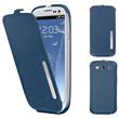 Pouzdro flap ANYMODE pro Samsung i9300 Galaxy S3 / S3 Neo, modré + fólie na displej