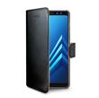 Pouzdro typu kniha CELLY Wally pro Samsung A730 Galaxy A8 Plus 2018, černé