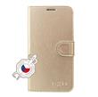 Pouzdro typu kniha FIXED FIT Shine pro Xiaomi Redmi Note 5, zlaté