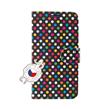 Pouzdro typu kniha FIXED FIT pro Huawei P30, motiv Rainbow Dots + ochranné sklo na displej