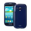 Puro modré silikonové pouzdro kryt pro Samsung i8190 Galaxy S3 Mini