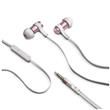 Stereo sluchátka CELLY BSIDE, 3,5mm jack, flat kabel, růžovozlatá