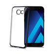 TPU pouzdro CELLY Laser - lemování s kovovým efektem pro Samsung A520 Galaxy A5 2017, černé