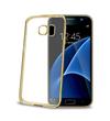 TPU silikonové pouzdro CELLY Laser - lemování s kovovým efektem Samsung Galaxy S7, zlaté