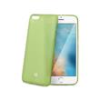 Ultra tenké silikonové TPU pouzdro CELLY Frost pro Apple iPhone 7 / 8, 0,29 mm, zelené