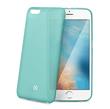 Ultra tenké silikonové TPU pouzdro CELLY Frost pro  iPhone 7 / 8 / SE 2020 / SE 2022, 0,29 mm, tyrkysové