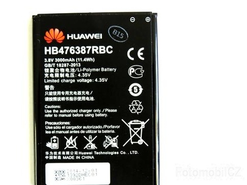 HB476387RBC Huawei Baterie 3000 mAh Li-Pol (Bulk)