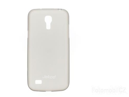Pouzdro JEKOD PP ultratenký 0,3 mm kryt Grey + fólie pro Samsung i9195 Galaxy S4 mini