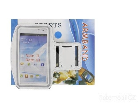 Kisswill ArmBand Pouzdro na Ruku 5 - 5.8 White