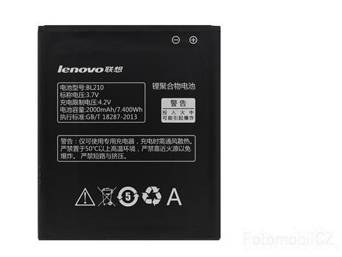 Lenovo BL210 Originální Baterie 2000 mAh Li-Ion (Bulk)