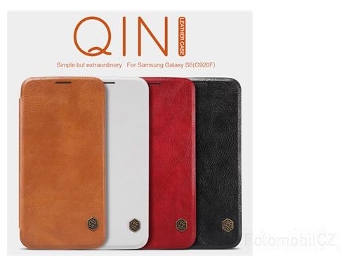 Nillkin Qin Book Pouzdro Black pro Samsung G920 Galaxy S6