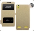 Pudini S-View Pouzdro Gold pro Lenovo A6000/A6010 (EU Blister)