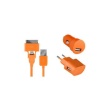 ColorBlock Charger Kit 3v1 Orange  (EU Blister)