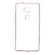 Kisswill TPU silikonové transparentní pouzdro / Rose GOLD zlatá barva pro Honor 5X