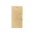 Mercury Bravo diářové Pouzdro pro iPhone 7 / 8 / SE 2020 / SE 2022, GOLD zlatá barva