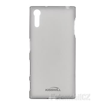 Kisswill TPU černé transparentní silikonové pouzdro pro Sony F8331 Xperia XZ