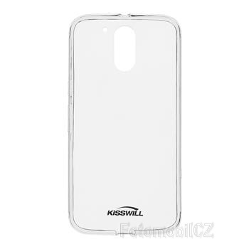 Kisswill TPU silikonové transparentní pouzdro pro Motorola G4