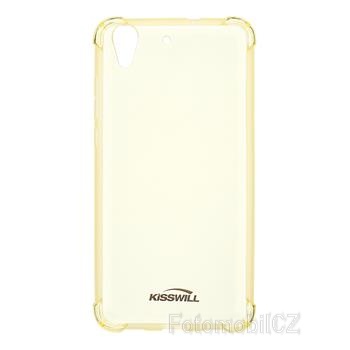 Kisswill Shock TPU silikonové pouzdro GOLD zlatá barva pro Huawei Y6 II