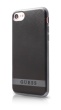 GUHCP7STRBAS Guess Classic Soft TPU silikonové pouzdro Black / Silver pro iPhone 7 / 8 / SE 2020 / SE 2022