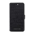 CEFLBKP7MCBK CERRUTI Croco knížkové pouzdro pro iPhone 7 / 8 Black