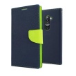 Mercury Fancy diářové Pouzdro pro Samsung J730 Galaxy J7 2017 Navy / Lime