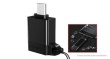 USAMS SJ187 Adapter microUSB / USB 2.0 OTG Black (EU Blister)