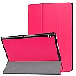 Tactical Book Tri Fold Pouzdro pro Huawei MediaPad T5 10 PINK růžová barva