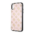 GUHCPXTGGPLP Guess Layer Glitter Peony Pouzdro pro iPhone X / XS Light PINK růžová barva