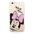 Disney Minnie 008 Back Cover pro iPhone X / Xs Transparent