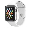 Tactical 499 Silikonový Řemínek pro Apple Watch 1 / 2 / 3 / 4 / 5 / 6 / SE 42 / 44mm WHITE bílá barva