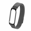 Tactical 379 Loop Magnetický Kovový Řemínek pro Xiaomi Mi Band 3 / 4 Black
