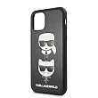 KLHCN61KICKC Karl Lagerfeld &Choupette Kryt pro iPhone 11 Black
