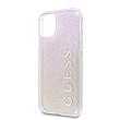 GUHCN61PCUGLGPI Guess Glitter Gradient Zadní Kryt pro iPhone 11 PINK růžová barva