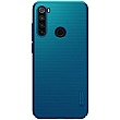 Nillkin Super Frosted Zadní Kryt pro Xiaomi Redmi Note 8T Peacock Blue + ochranné sklo na displej