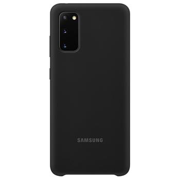 EF-PG980TBEGE Samsung Silikonový Kryt pro Galaxy S20 Black