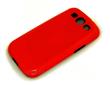 Odolný 2-vrstvý kryt červený ICOVER + fólie pro Samsung i9300 Galaxy S3