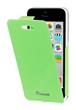 Pouzdro flap MUVIT Fluo pro Apple iPhone 5C, zelené