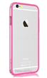 Ochranný rámeček bumper Devia Classic + fólie pro iPhone 6, růžový