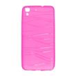 Silkonové pouzdro Waves růžové pro Huawei Y6