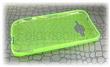 Průhledné zelené silikonové pouzdro pro Samsung G360, G361 Galaxy Core Prime